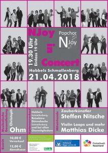Plakat "NJoy in Concert"