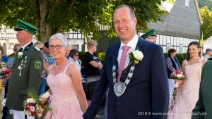 Schützenkönigspaar 2018 - Gernold und Eva Gnacke
